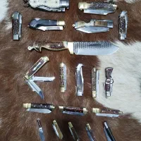فروش انواع چاقوهای فوق کلکسیونی دسته شاخ