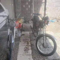 فروش  دو عدد موتورسیکلت سیکلت
