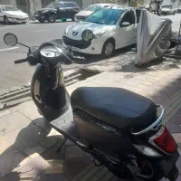 موتور سیکلت فیدل ۳ مدل ۹۹ مشکی مات اسکتوری