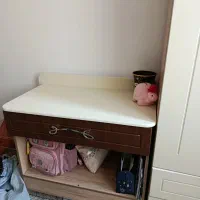 تخت کمد میز تحریر نوجوان|تخت و سرویس خواب|ملارد, |دیوار