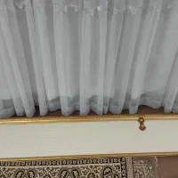 کتیبه پرده و چوب پرده ساده|پرده، رانر، رومیزی|قم, ناصردیوان|دیوار