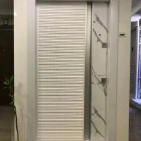 درب ضدسرقت سکوریت کرکره برقی، نرده شیشه ای کد M212