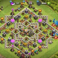 اکانت کلش تاون 11 مکس در حال ارتقاء به تاون 12