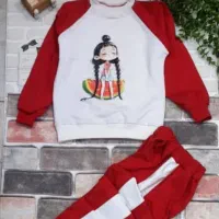 تولید پخش  تک عمده ست بچگانه یلدایی کریسمس قرمز|کفش و لباس بچه|چهاردانگه (تهران), |دیوار