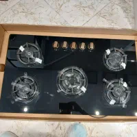 اجاق گاز ۵ شعله تمیز در حدنو