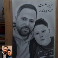 سفارش نقاشی چهره با تکنیک های سیاهقلم و مدادرنگی