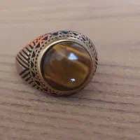 انگشتر سنگ چشم ببر|بدلیجات|زنجان, |دیوار