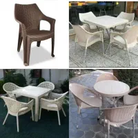 صندلی پلاستیکی میز ناهارخوری