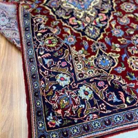 یک تخته قالیچه طول ۱/۸۵ عرض ۱/۳۰ کرک کاشان|فرش|تهران, بازار|دیوار