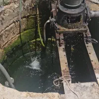 زمین باغ دارای آب