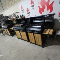 کبابپز زغالی گازی باربیکیو گریل|اجاق گاز و لوازم برقی پخت‌وپز|اصفهان, دارک|دیوار