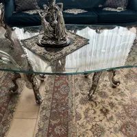 میز جلو مبلی پایه گلدونی به همراه دو عدد عسلی|مبلمان خانگی و میز عسلی|تهران, ظفر|دیوار