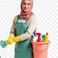 کارگرخانم  جهت نظافت  منزل۳روزدرهفته