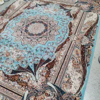 2تخته فرش 12متری زمینه فیروزه ای طرح فاخر 700شانه|فرش|قم, نیروگاه|دیوار