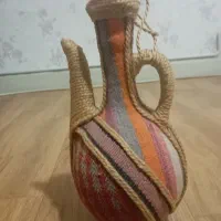 کوزه تزئینی جاجیم|صنایع دستی و سایر لوازم تزئینی|تهران, شهرک زینبیه|دیوار