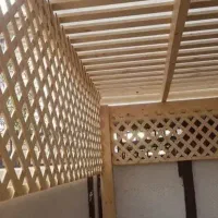 شرکت چوبینه روفگاردن پله دوبلکس چوبی آلاچیق کلبه