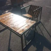 میز و صندلی دست ساز|صندلی و نیمکت|زنجان, |دیوار