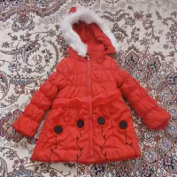 کاپشن دخترانه سالم در حد نو درچالدران