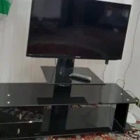 تلویزیون سامسونگ ال ای دی + میز تلویزیون