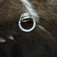 انگشتر کلکسیونی تمام دست ساز نقره گرمی۴۰۰هزار