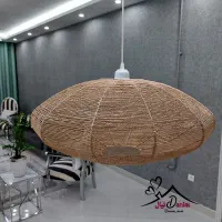 لوستر رافیا در طرح های مختلف|لوستر و چراغ آویز|اسلام‌‌آباد غرب, |دیوار