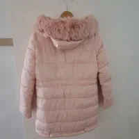 کاپشن صورتی دخترانه