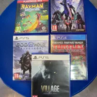 دیسک بازی resident evil village/devil may cry