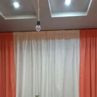 پرده  ۲ رنگ|پرده، رانر، رومیزی|تهران, شهران جنوبی|دیوار
