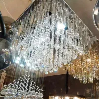 لوستر با ساعت هدیه
