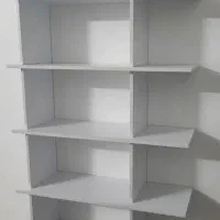 کتابخانه یا شلف دیواری در حد نو|کتابخانه، شلف، قفسه‌های دیواری|قم, زنبیل آباد|دیوار