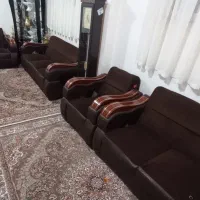 یک دست مبل نه نفرویک ساعت ویک بوفه|حراج|دهگلان, |دیوار