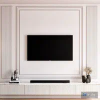 تی وی وال کلاسیک مدل فلورانس|میز تلویزیون|شیراز, ریشمک|دیوار