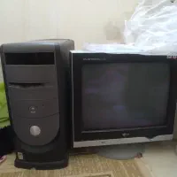 کامپیوتر  ال جی همراه با کیس و کیبورد