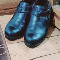 کفش چرم پاشنه ۵ سانت