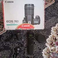 دوربین عکاسی 70D canon با لنز 18*135