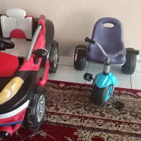 ماشین شارژی و سه چرخه