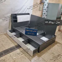 تخت یک ونیم نفره الماس چوب ( مدل روناک ۳۳ )