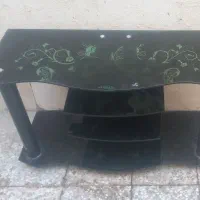 میزتلویزون شیشه ای