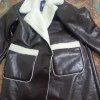 کاپشن چرم زنانه.نو