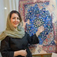 تابلو فرش نقاشی