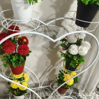 گل مصنوعی و پایه