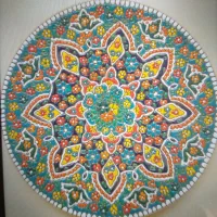 دیوارکوب میناکاری