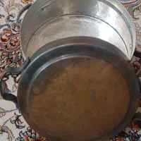 کماچدان و آفتابه لنگ قدیمی مسی