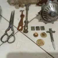 قیچی قاجاری|کلکسیون اشیاء عتیقه|فلاورجان, |دیوار