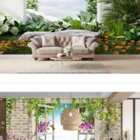 نصاب کاغذ دیواری و نقاشی ساختمان|خدمات پیشه و مهارت|پرند, فاز ۲|دیوار