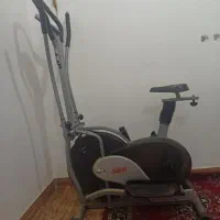 دوچرخه ثابت و اسکی فضایی دو کاره