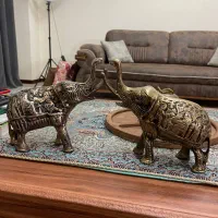 دو عدد فیل برنج