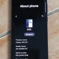 گوشی سامسونگa55