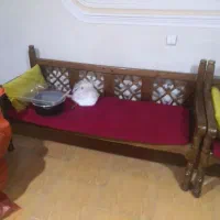 نیمکت سنتی ۴عدد با میز ۱ونیم در دو در حدنو|صندلی و نیمکت|ارومیه, |دیوار