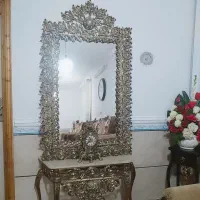 ساعت، مجسمه برنجی، گلیم،اینه شمعدان،میز تلفن|ساعت دیواری و تزئینی|علی‌آباد کتول, |دیوار
